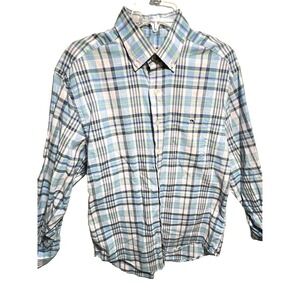 Vineyard Vines Mens Tucker Shirt M Shep Ian Long Sleeve Plaid Preppy Coastal